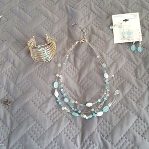Light blue jewelry bundle